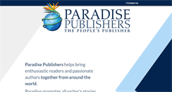 Desktop Screenshot of paradisepublishers.com